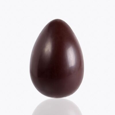 Glattes dunkles Schokoladenei – Nr. 1 (Ostern)