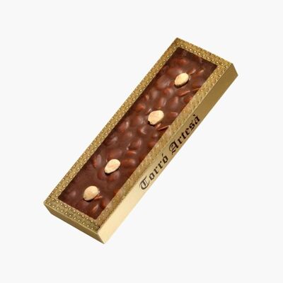 Torrone Al Cioccolato Al Latte E Mandorle - 300g