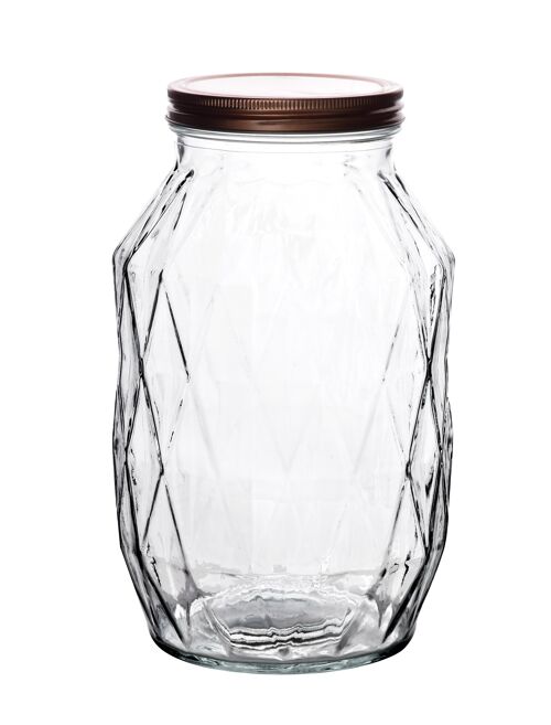 BASIC KITCHEN Diamond jar 10.5x17xh26.2cm