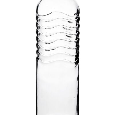HOLLIE CLEAR Bottiglia da 750 ml 4.5×6.5xh28.5cm