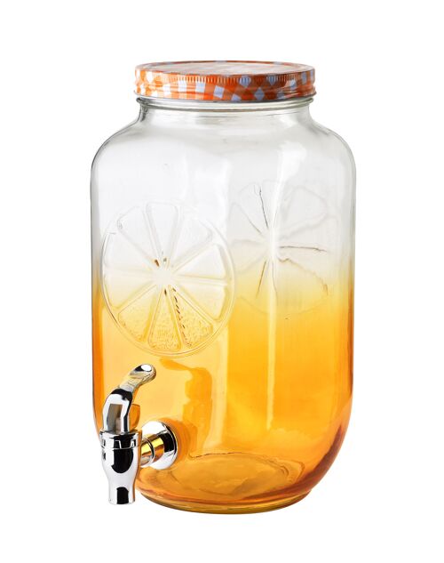 BASIC KITCHEN Jar with tap 3500ml