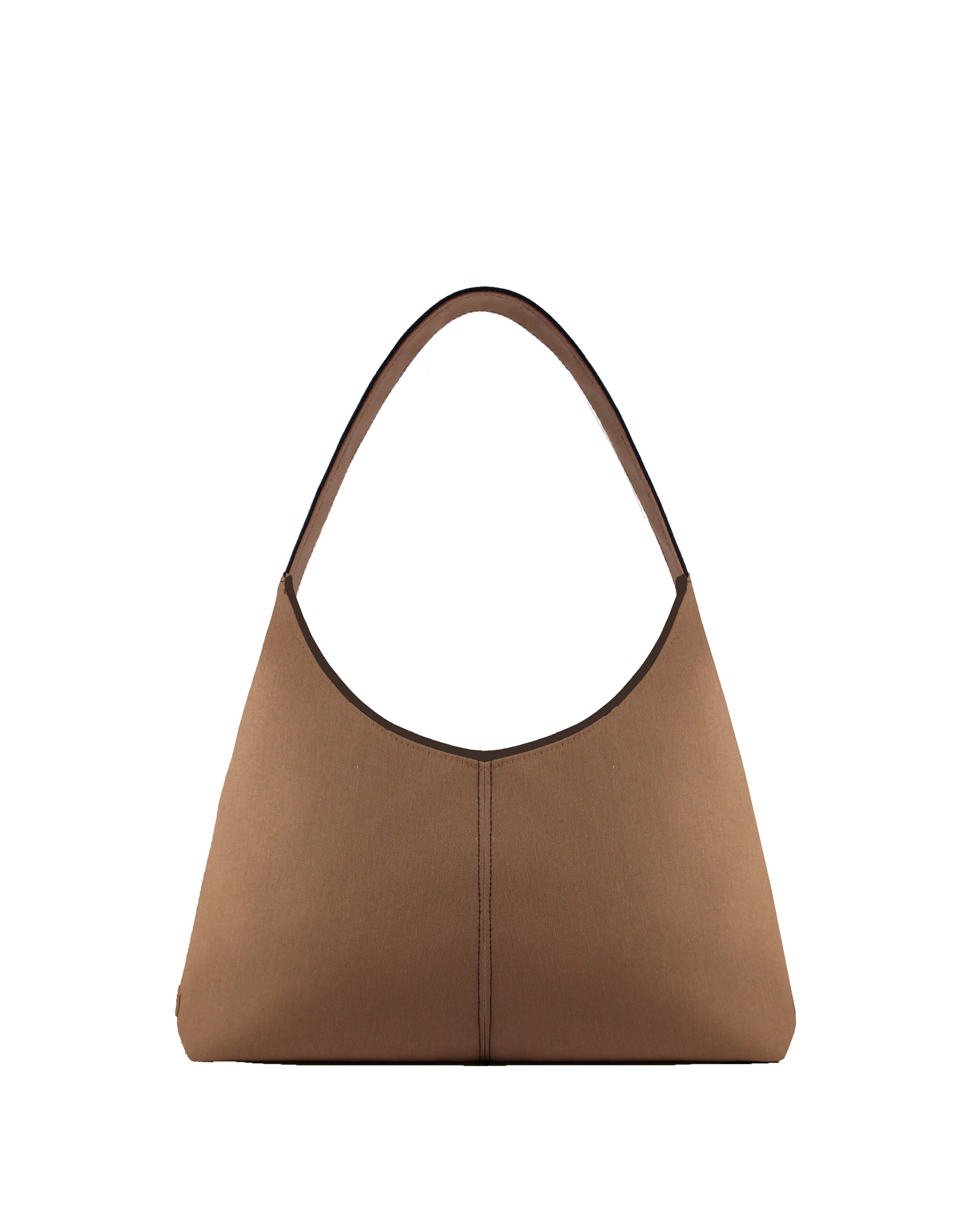 Bolso luna monocromático en burdeos, gris topo, azul marino o negro - Maxi Bea