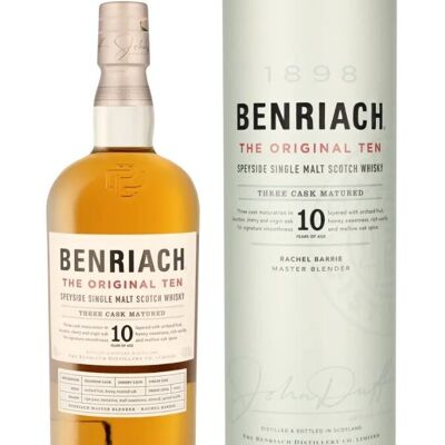 Benriach - The Original Ten Scotch Whisky - 10 anni - Scatola metallica