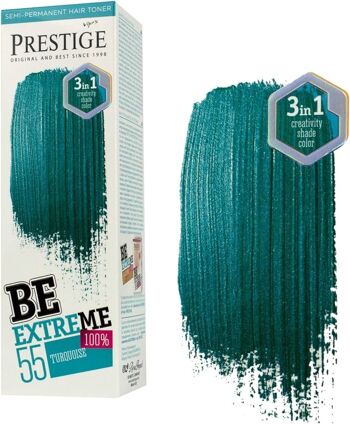 Tonique capillaire semi-permanent Prestige BeExtreme Turquoise 3