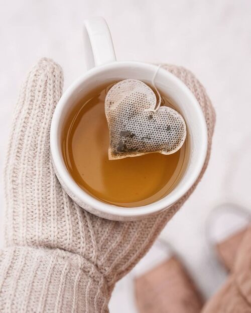 Sachet de thé bio cœur xoxo - Earl Grey
