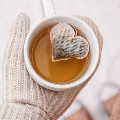 bustina di tè biologico xoxo heart - Earl Grey