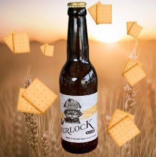 ORGANIC SHERLOCK BLONDE 75cl - Pale Ale | 5° | Long Neck Bottle 75cl