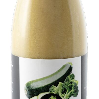 Organic broccoli-zucchini velouté