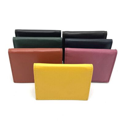 Small genuine leather wallet, for women, art. 29.422