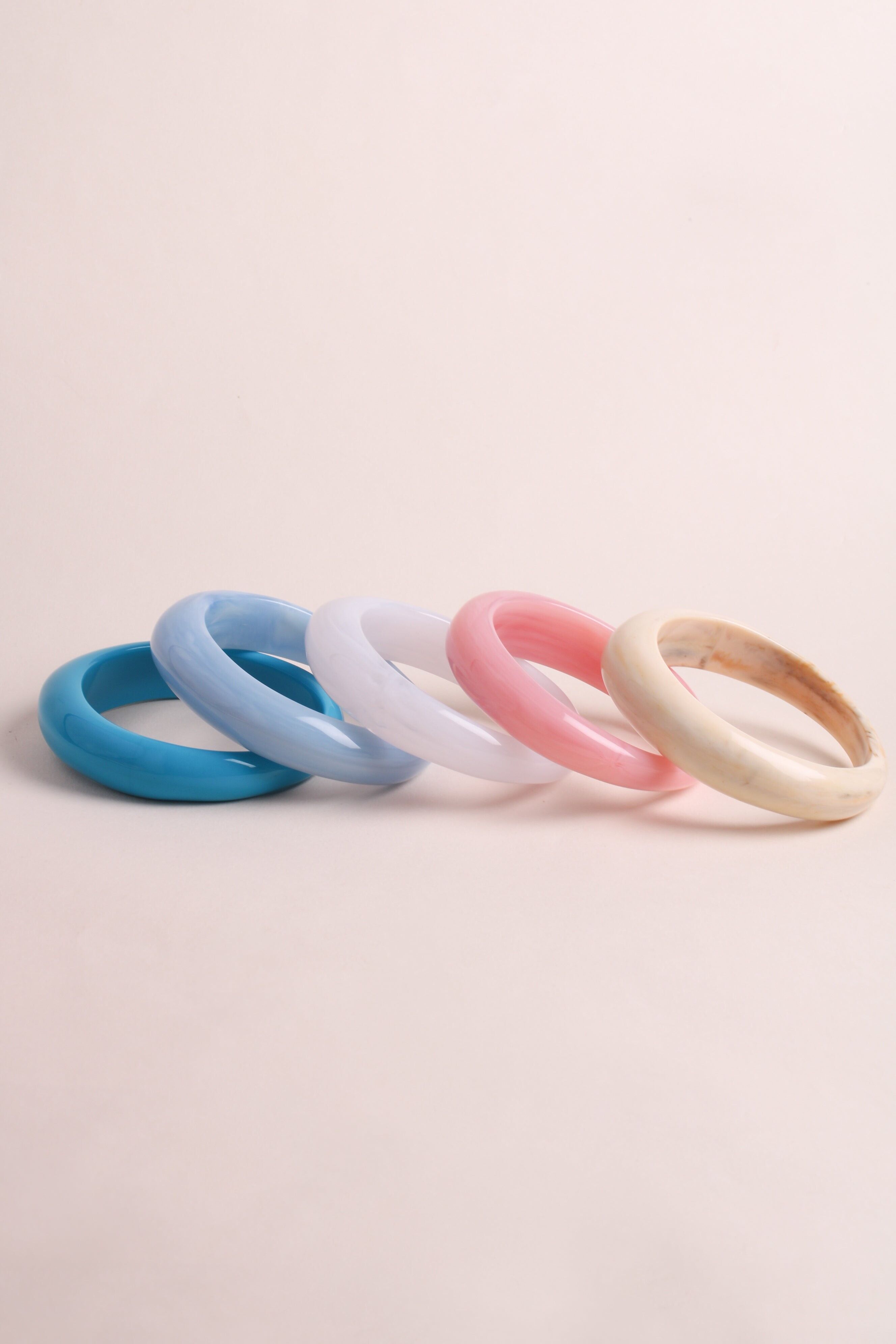 Asymmetrisches Armband – Acetat