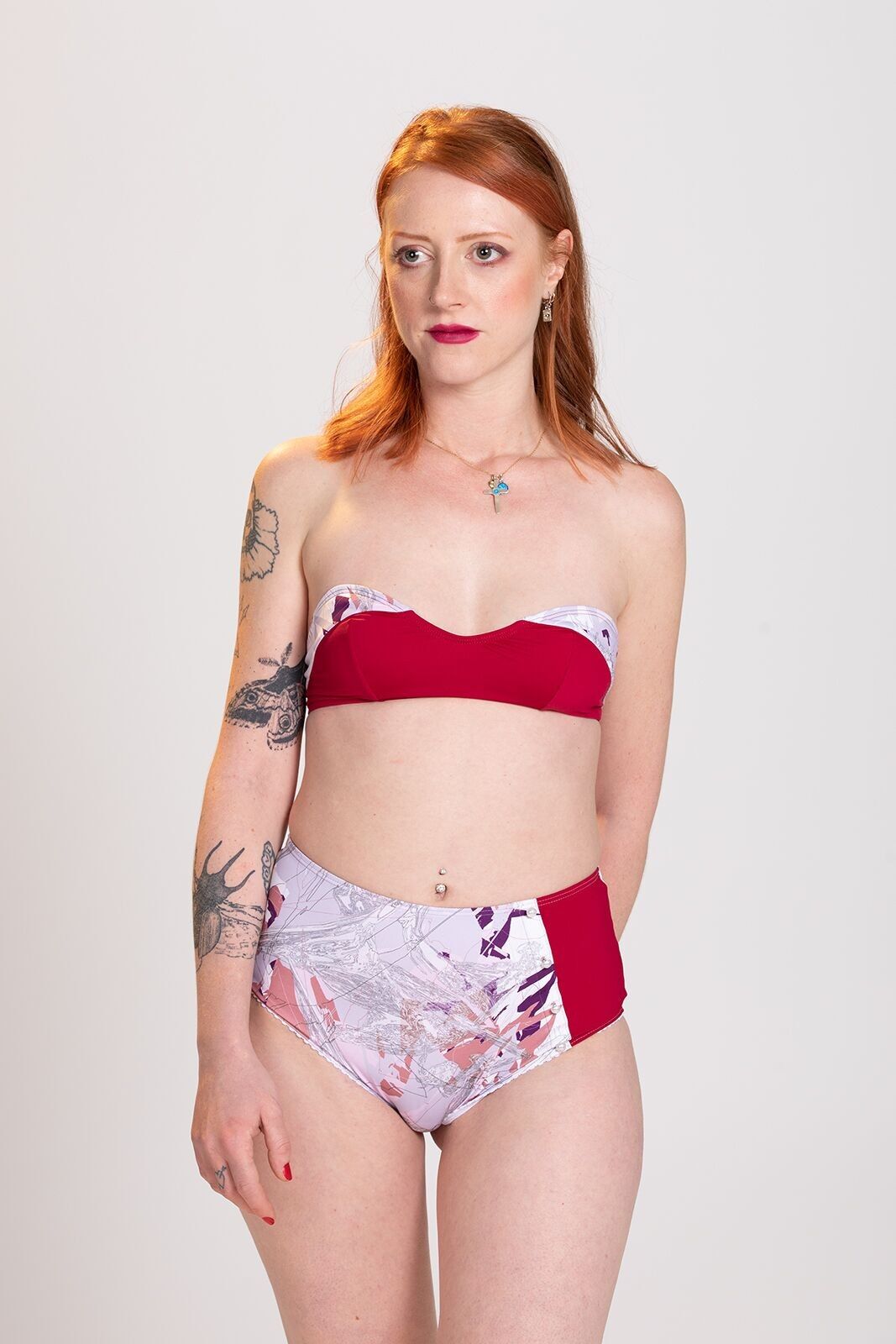 Cerchietto “Lendemain Carmin”.