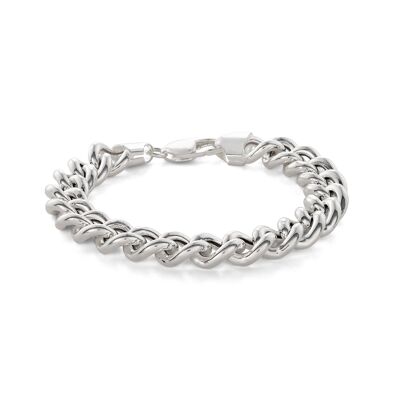 Bracciale grosso in argento