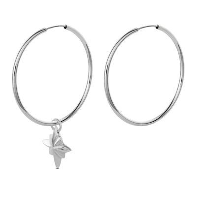 North Star Nomad Hoops Silver