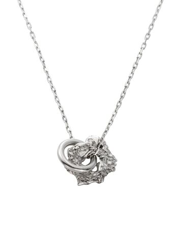 Collier Forever Raw Argent 1