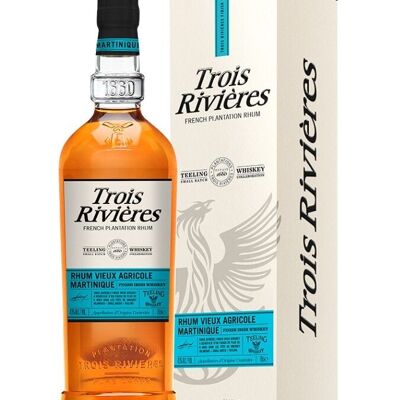 Trois Rivières Finish Irish Whiskey Teeling – 43 %