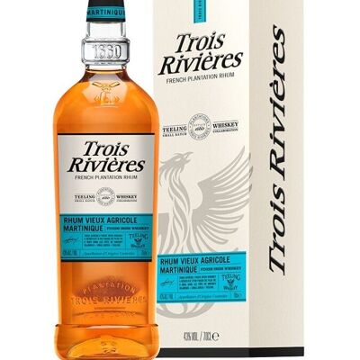 Trois Rivières Finish Irish Whiskey Teeling - 43%
