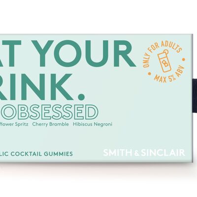 Gin Obsessed Alcoholic Cocktail Gummies 5 % Vol