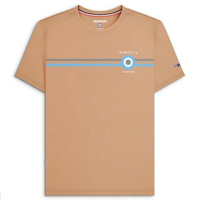 Classic Stripe Tee Sand SS24