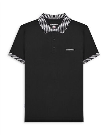 Polo Bicolore Noir SS24 1