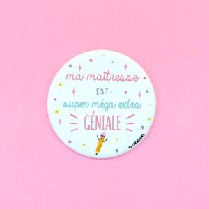 Magnet maîtresse - cadeau de fin d'année - école - made in france