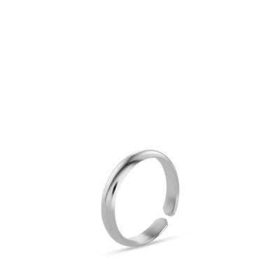 D Toe Ring Silver