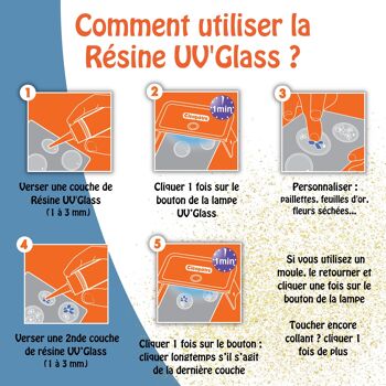 Résine UV-LED en 25g 3