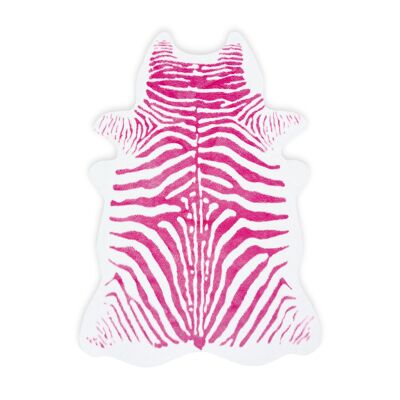 ZEBRA SKIN PINK SYNTHETIC RUG XL HF