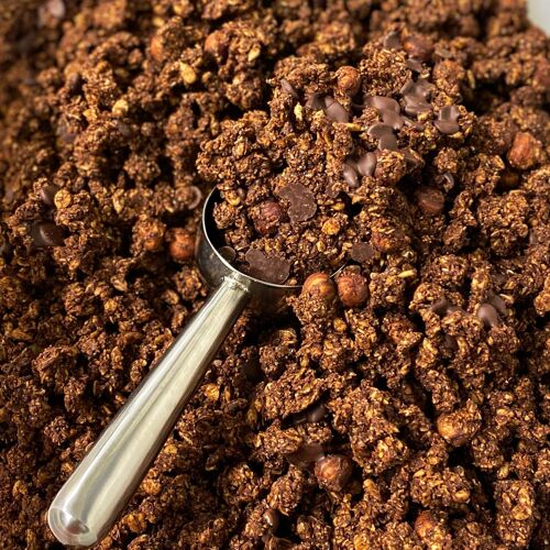 Granola VRAC 1KG - Cacao et pépites de chocolat noir 70% - BIO