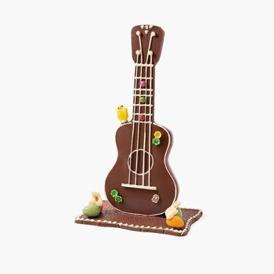 Spanische Schokoladengitarre – Schokoladen-„Musik“-Figur für Ostern