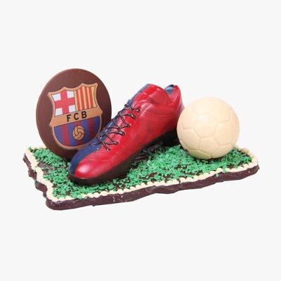 Chaussure de football en chocolat - Figurine en chocolat pour Pâques