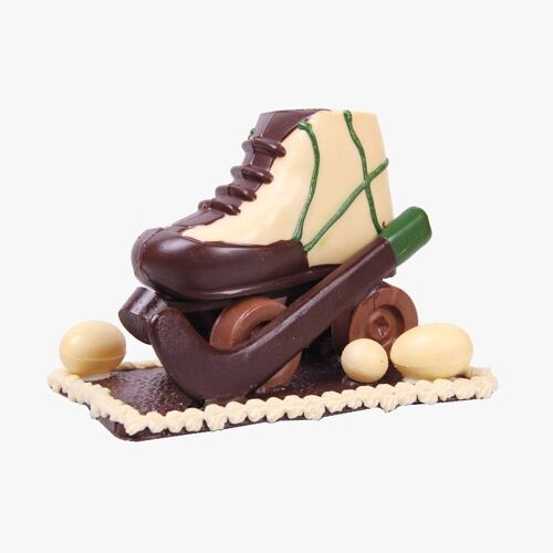 Bota Hockey de Chocolate - Figura de Chocolate para Pascua