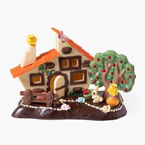Casa ibizenca de Chocolate - Figura de Chocolate para Pascua