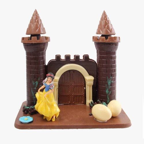 Castillo 2 torres  de Chocolate - Figura de Chocolate para Pascua