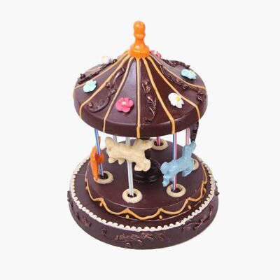Carrousel de chocolat - Figurine en chocolat pour Pâques