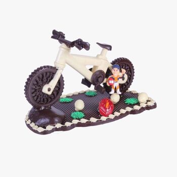 Mountain Bike - Figurine de vélo en chocolat pour Pâques