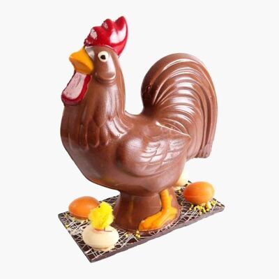 Milk Rooster - Milk Chocolate Animal Figurine for Easter