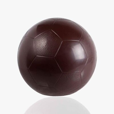 Ballon de football noir - Figurine en chocolat noir pour Pâques