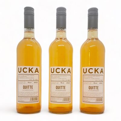 Cuvée UCKA 3 jus de coing (80% bio 20% régional)