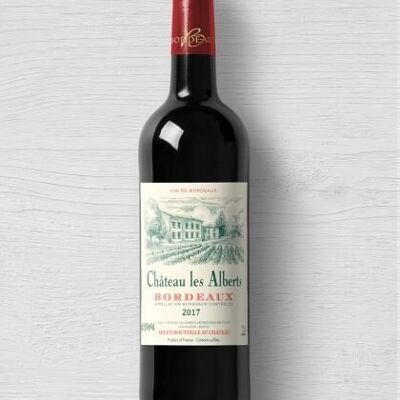 Bordeaux rosso Château Les Alberts 75 cl