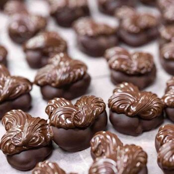 Bonbons de chocolat noir - Carton 250g 5