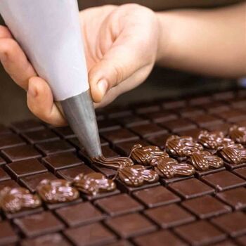 Bonbons de chocolat noir - Carton 250g 6