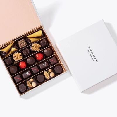 Dark chocolate bonbons - Box 300g