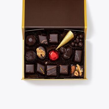 Bonbons de chocolat noir - Carton 500g 2