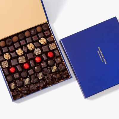 Pralinen aus dunkler Schokolade - Schachtel 700g