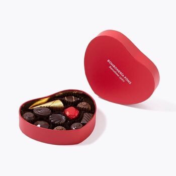 Chocolats Sans Sucre - Boîte Coeur 150g 3