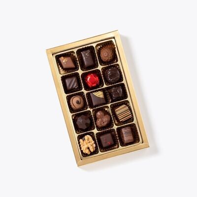 Bonbon al cioccolato assortiti - Confezione regalo Nº3, 200g