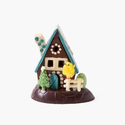 Schweizer Haus - Schokoladenfigur für Ostern