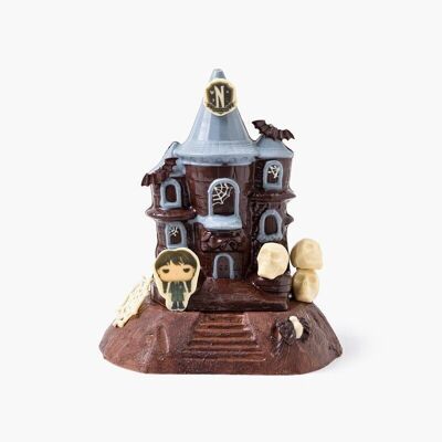 Mercoledì Castello di Addams - Figura di cioccolato per Pasqua