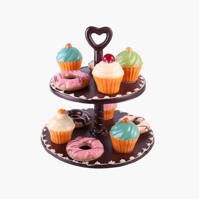 Cupcakes - Figura di cioccolato per Pasqua