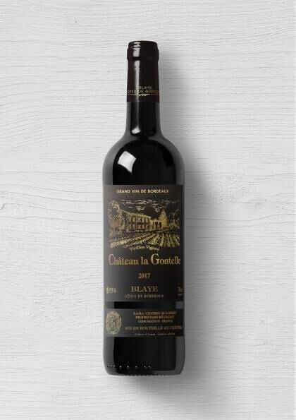 Blaye Côtes de Bordeaux Rotwein Château La Gontelle 75 cl